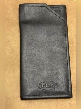 Bell Black Leather Men's Phone Wallet